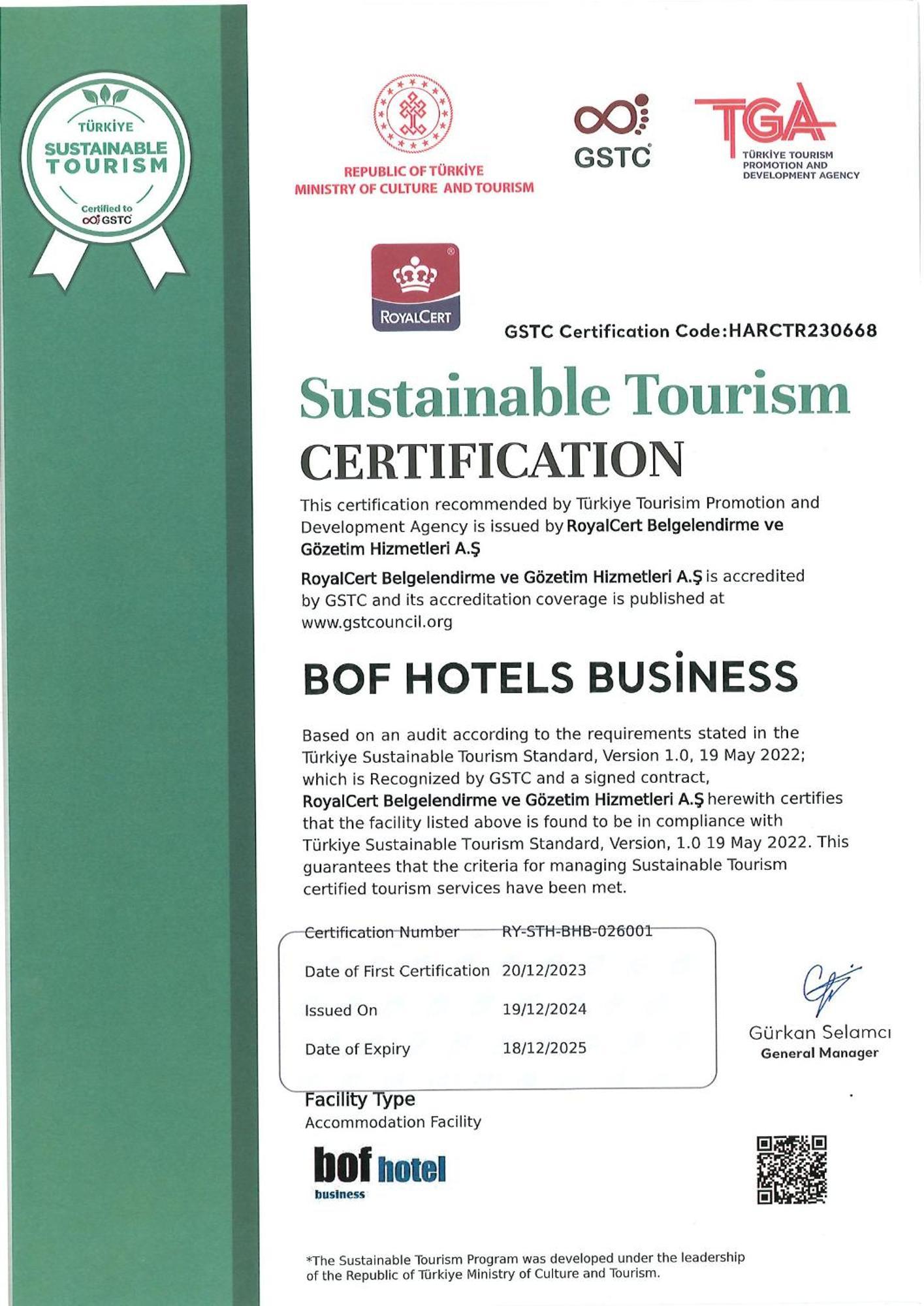 Bof Hotels Business 이스탄불 외부 사진